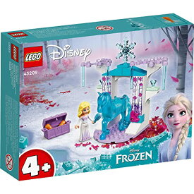 レゴ(LEGO) ディズニープリンセス エルサとノックの氷の馬小屋 43209 おもちゃ ブロック プレゼント お人形 ドール お姫様 おひめさま 動物 どうぶつ 女の子 4歳以上