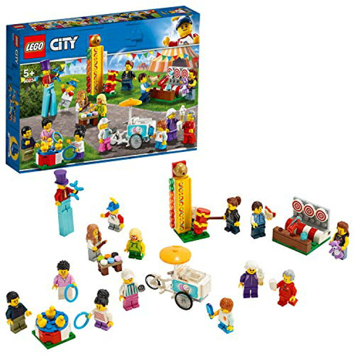 楽天市場】レゴ(LEGO) シティ ミニフィグセット - 楽しいお祭り 60234  