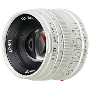 KIPON �P�œ_�����Y IBERIT (�C�x���b�g) 35mm f / 2.4�����Y for Fujifilm X�����Y Frosted Silver(����� �V���o�[)