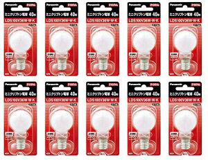 i܂Ƃ߁j PANASONIC ~jNvgd40W`zCg LDS100V36WWK y×10Zbgz ds-2099394