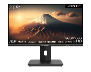 JAPANNEXT JN-I215FLFHSP-C65W 21.5C` IPS tHD(1920 x 1080) tj^[ ~X^h̗p USB-C(ő65Wd)Ή HDMI KVM@\