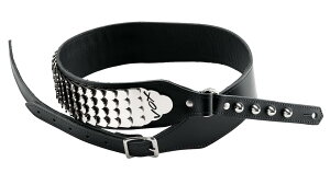 VOX ギター パイソンストラップ レザー 革 PYTHON STRAP V822 ブラック 黒