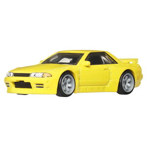 �z�b�g�E�B�[��(Hot Wheels) �J�[�J���`���[ ���[�j���E���� ���Y �X�J�C���C�� GT-R (R32) �p���f�� ��蕨�������� �~�j�J�[ 3�΂��� �C�G���[ JBK88
