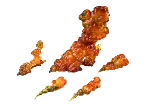 TAMASHII NATIONS ��EFFECT SMOKE Burst Ver. for S.H.�t�B�M���A�[�c ��135mm PVC&ABS�� �h���ς݃G�t�F�N�g�p�[�c
