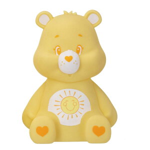 �C����(IWAYA) �ՂɂՂɂ��炩���ق�킩���C�g �P�A�x�A Care Bears Silicone Light Funshine Bear �t�@���V���C���x�A �V���R�����C�g �^�b�`���C�g 12�ˈȏ� �傫�� ��16.5cm