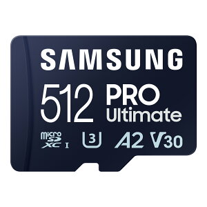 yKizSamsung TX }CNSDJ[h 512GB ő]x200MB/s 10Nۏ microSDXC UHS-I U3 PRO Ultimate MB-MY512SA-IT