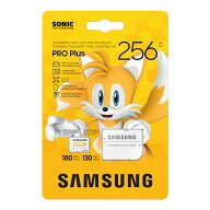 【国内正規品】Samsung サムスン マイクロSDカード 256GB Sonic the Hedgehog PRO Plus 最大転送速度180M…