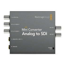 【国内正規品】Blackmagic Design Mini Converter - Analog to SDI 2 コンバーター CONVMAAS2 ブラックマジックデザイン