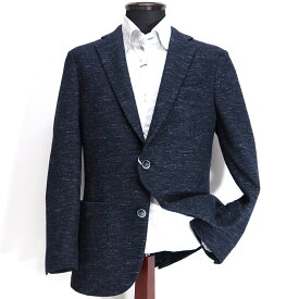 秋冬 ジャケット LL(50) サイズ ネイビー（紺） 長袖 ロンナー 日本製 メンズ カジュアル 男性 40代 50代 60代 70代