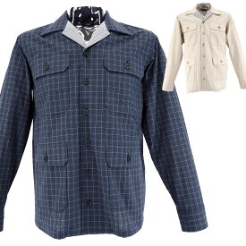 日本製 LL(50) サイズ シャツ 開襟 長袖 シャツ-長袖 ベージュ（薄茶） 春夏 長袖 コードビー メンズ カジュアル 男性 40代 50代 60代 70代 中年