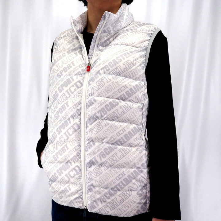 楽天市場】秋冬 ダウンベスト ダウン XS(42) サイズ ホワイト 白  