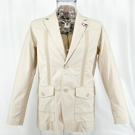 春夏 ジャケット M(46) サイズ ホワイト サルヴァトーレ・ヴィンチ メンズ カジュアル 男性 40代 50代 60代 70代