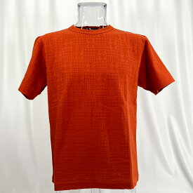 春夏 速乾 消臭縫製糸使用 半袖Tシャツ L サイズ オレンジ 橙 半袖 ジム メンズ カジュアル 男性 40代 50代 60代 70代 中年 派手