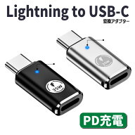lightning 変換アダプタ type-c ライトニング type-c 変換アダプター PD充電 35W lightning usb 変換アダ…