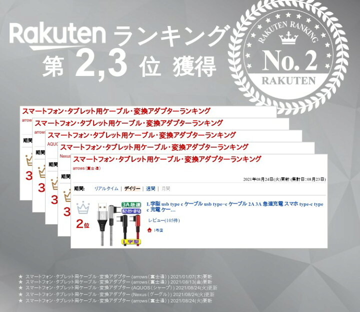楽天市場】2本セット L字型 usb type c ケーブル usb type−c ケーブル usb cケーブル 2A 3A 急速充電 スマホ type -c type c 充電 ケーブル 同期 タイプc 3A type-c 充電コード ナイロン 急速充電 ケーブル アンドロイド L型 L字 1.8m 楽天市場】2本セット L字型 usb type c ケーブル usb type−c ケーブル usb cケーブル 2A 3A 急速充電 スマホ type -c type c 充電 ケーブル 同期 タイプc 3A type-c 充電コード ナイロン 急速充電 ケーブル アンドロイド L型 L字 1.8m