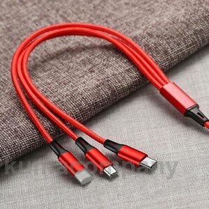 3in1[dP[u [d }[d Type-C Micro UsB 3in1 Android ϋv iPhone12/13 [dP[u 1.2m