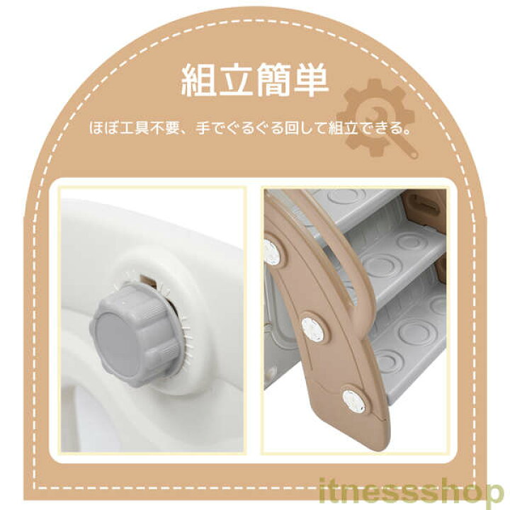 楽天市場】短納期 滑り台 大型遊具 室内 4IN1 ブランコ トンネル お 