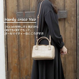 【REGALO】BARDOT ROSE(バルド ロゼ)　BR-7281　ハーディークロコNEO / 2wayボストン