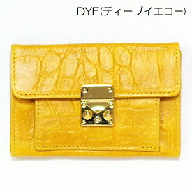 【REGALO】BARDOT ROSE(バルド ロゼ)　BRE-0112　ロックセット クロコ / 名刺入