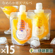 ゼリー ギフト アイス ジェラート スイーツ シャーベット ソルベ パック パウチ みかん 甘夏 ゆず 常温 …