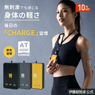 ＼10%OFFクーポン配布中／伊藤超短波 公式 ATmini CHARGE 低周波治療器 【前田健太選手愛用】 コンパクト…