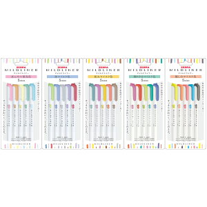 ランキング受賞!! ゼブラ マイルドライナー ほんのり蛍光・和みマイルド・渋マイルド・親しみ・和やか 計25色セット
