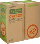 エレコム ELECOM LANケーブル 300m 自作用 RoHS指令準拠 CAT6 ブルー LD-CT6/BU300/RS
