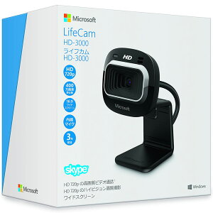 LO!! }CN\tg WebJ EFuJ LifeCam HD-3000 T3H-00019