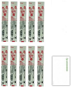 �p�C���b�g �����{�[���y���֐c �A�N���C���L 0.3mm BVRF-8MF-R ���b�h�y�܂Ƃߔ���10�{�z
