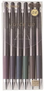 �p�C���b�g Juice up �W���[�X�A�b�v �N���V�b�N�O���b�V�[�J���[ 0.4mm 6�F�Z�b�g LJP120S4-6CCG