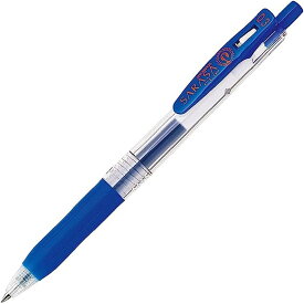 ゼブラ ジェルボールペン サラサクリップ 0.3mm JJH15-BL 青