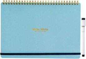 学研ステイフル Write White ホワイトボードノート BD120-09BL ブルー