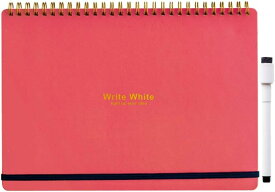 学研ステイフル Write White ホワイトボードノート BD120-11RE レッド