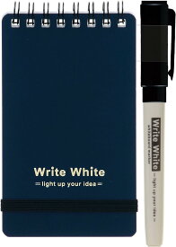 学研ステイフル Write White ホワイトボード メモ D065-21 ネイビー