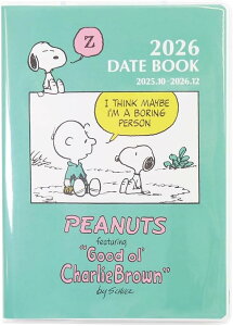XNGA 2026N _CA[ 10n܂ A6 [}X[] PEANUTS Xk[s[ O[ 17PD-1G