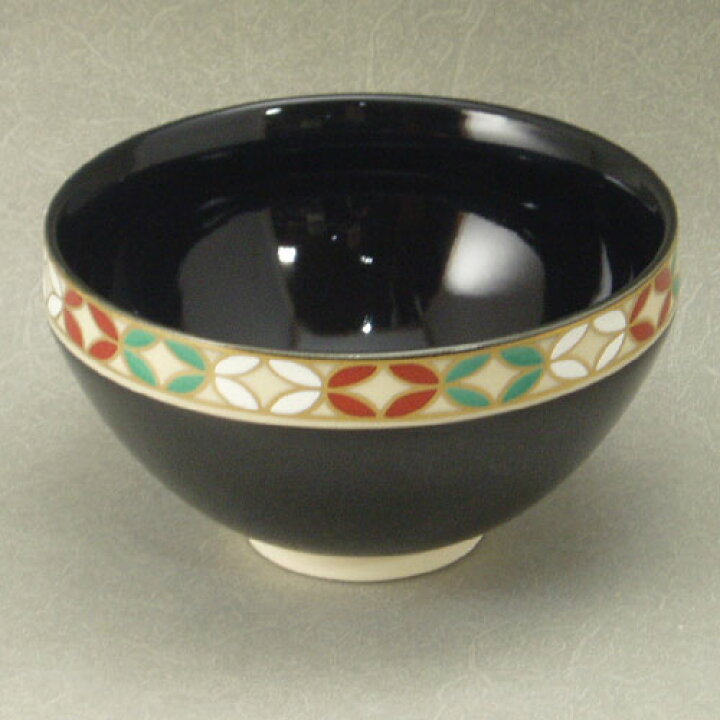楽天市場】【茶道具】【数茶碗】【送料代引手数料無料】黒仁清口七宝 