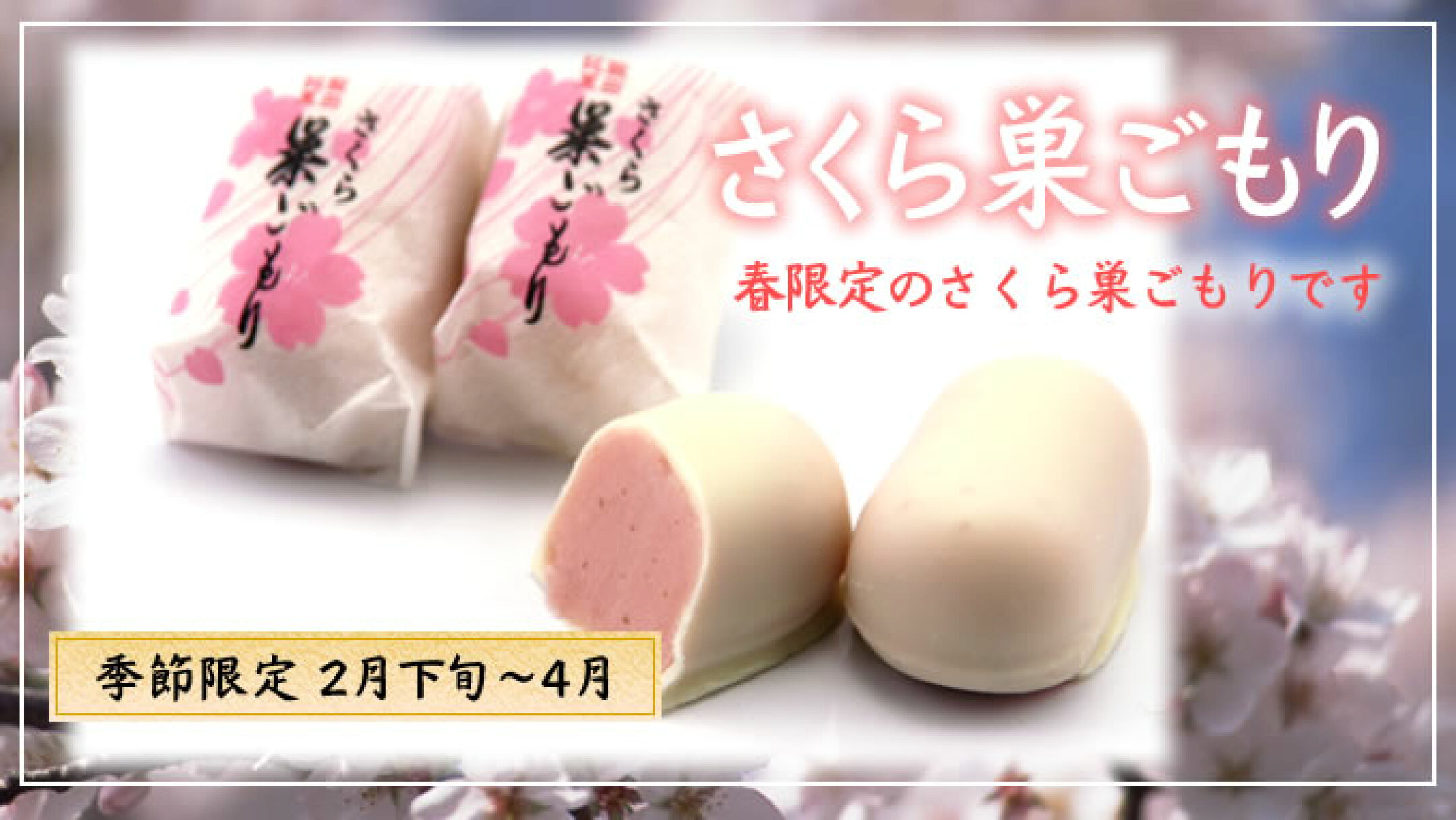 ・休止中【春季限定】さくら巣ごもり