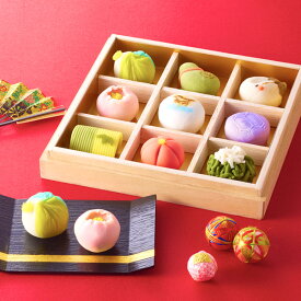 正月 送料無料 宇治抹茶 京菓子おせち お正月限定 上生菓子 9種類 桐箱入り 菓子おせち スイーツおせち 2026 お年賀 御正月 § おせち 和菓子 お菓子 伊藤久右衛門 練り切り お取り寄せ ギフト 御節 お節 御年賀 迎春菓子 おもてなし 和スイーツ