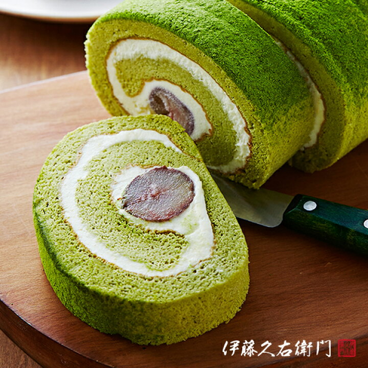 楽天市場 抹茶 スイーツ 栗抹茶ロールケーキ 栗 マロン 和菓子 洋菓子 お菓子 スイーツ ロールケーキ 抹茶 手土産 お取り寄せ 秋限定 栗 渋皮煮 内祝い 夏休み 引越し祝い 限定 ギフト 抹茶スイーツ宇治茶 伊藤久右衛門