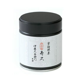 宇治抹茶 寿久 粉末 20g 缶入り § じゅきゅう 緑茶お茶 濃茶 茶道 高級 日本茶 専門店 お取り寄せ 京都 お土産 天保三年創業 老舗お茶屋 伊藤久右衛門 | グリーンティー 抹茶 粉末 茶 ご当地 ギフト お彼岸 御彼岸 セレモニアルグレード