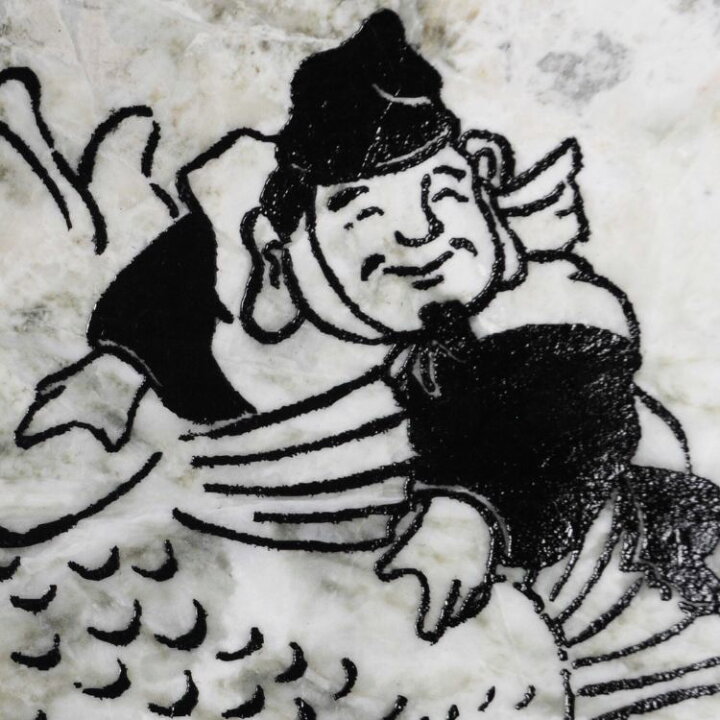楽天市場】糸魚川翡翠置物 恵比寿様 鯛 27.8×20.5×2.5cm 4.2kg 糸魚川