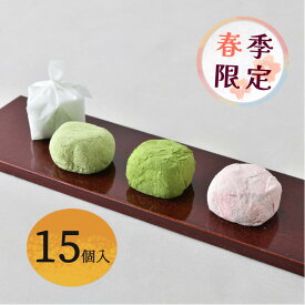 いと重菓舗 埋れ木三種詰め合わせ 15個入(定番抹茶3個・さくら6個・御濃茶6個) 和菓子 ギフト 滋賀 彦根 手土産 お供え物 スイーツ バレンタイン