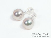 楽天市場】真珠ピアス 9mmの通販