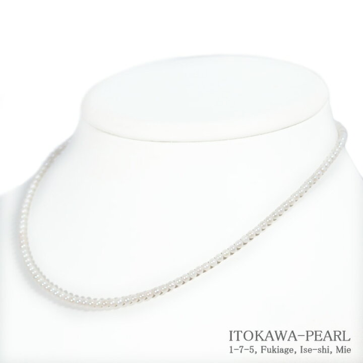 楽天市場】あこや真珠ベビーパールネックレス＜2.5～3mm＞シルバー N 