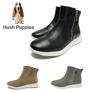 yԌSALEznbVps[ HushPuppies fB[X C u[c V[gu[c JWA MODERN WORK ZIP BOOT Ot@Xi[t ΂߃Wbp[ v U[ y  3E