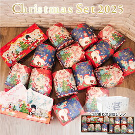 【P3倍+10％OFFクーポン対象】クリスマス 2025 ギフトセット 10001159 クリスマス プレゼント ギフトボックス 飾り 粗品 トイレットペーパー ティッシュ お歳暮 ご挨拶 引っ越し挨拶ギフト 贈答 熨斗対応 送料無料 [ギフト]