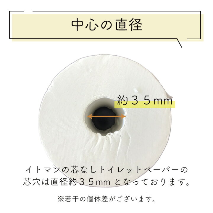 楽天市場 トイレットペーパー シングル イットコ 芯なし 1ロール 130m シングル 48個入 トイレットペーパー 業務用 シングル 水解性紙ラベル 無漂白 再生紙100 送料無料 Re イトマンダイレクト 楽天市場店