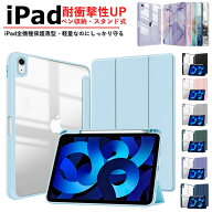 iPad 第10世代 ケース ペン収納 miniA17Pro 2024 M4 第9/8/7世代 10.2インチ iPad Pro 11インチ 背面 透…