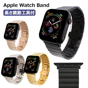 Apple Watch �o���h �X�e�����X 304L ���^�� �A�b�v���E�H�b�` �x���g ���� �����Y ���f�B�[�X ���� �r�W�l�X Series11 Series10 Series9 Series8 Series7 Series6 SE Ultra �Ή� 38/40/41/42/44/45/46/49mm applewatch �����x��