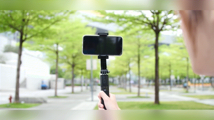 楽天市場】ジンバル スタビライザー セルカ棒 スマホ ジンバル